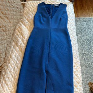 Alice + Olivia Blue Midi Dress